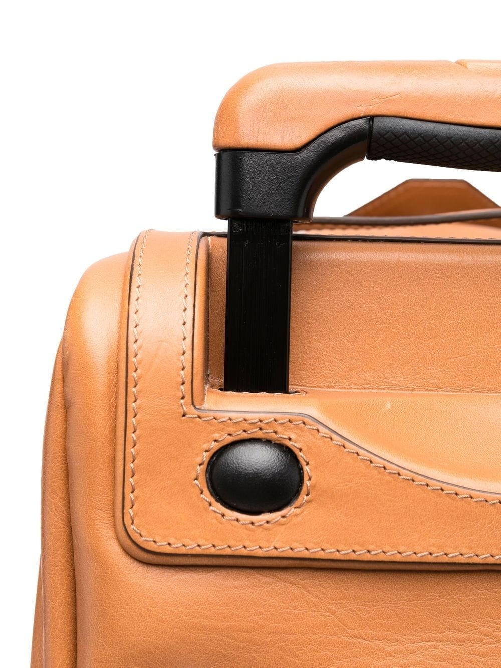 multi-pocket leather holdall - 3