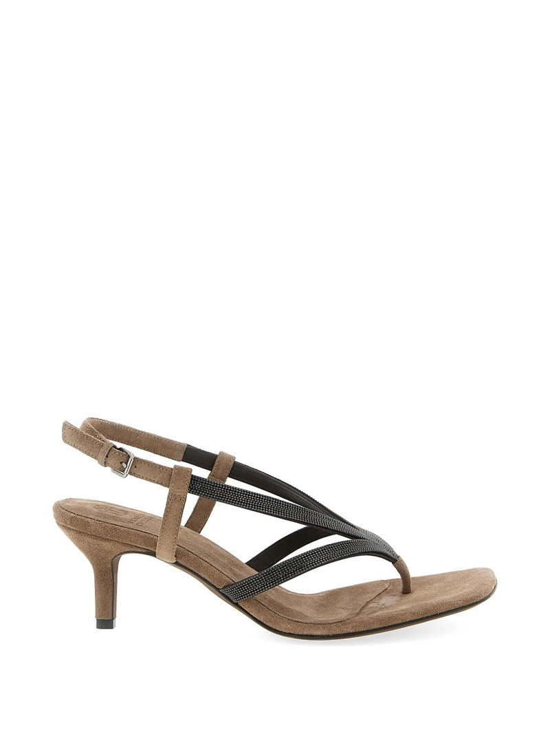 beaded strap sandals 1