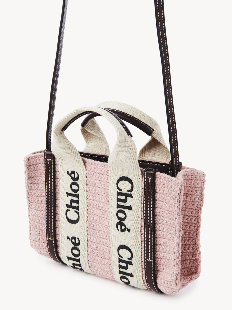 Chloé MINI WOODY TOTE BAG outlook