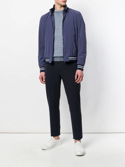 Herno zip fastened bomber jacket  outlook