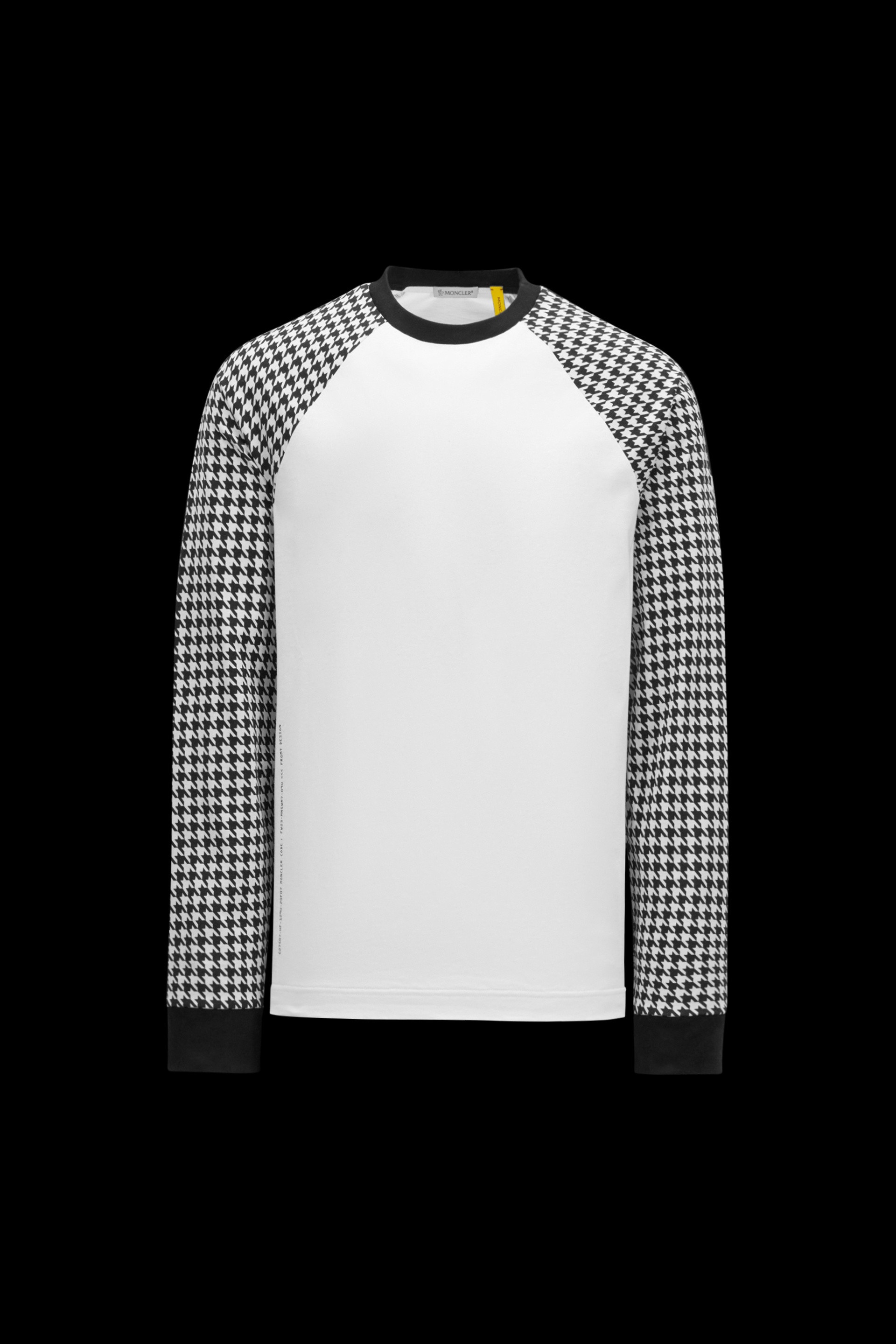 Houndstooth Long Sleeve T-Shirt - 1