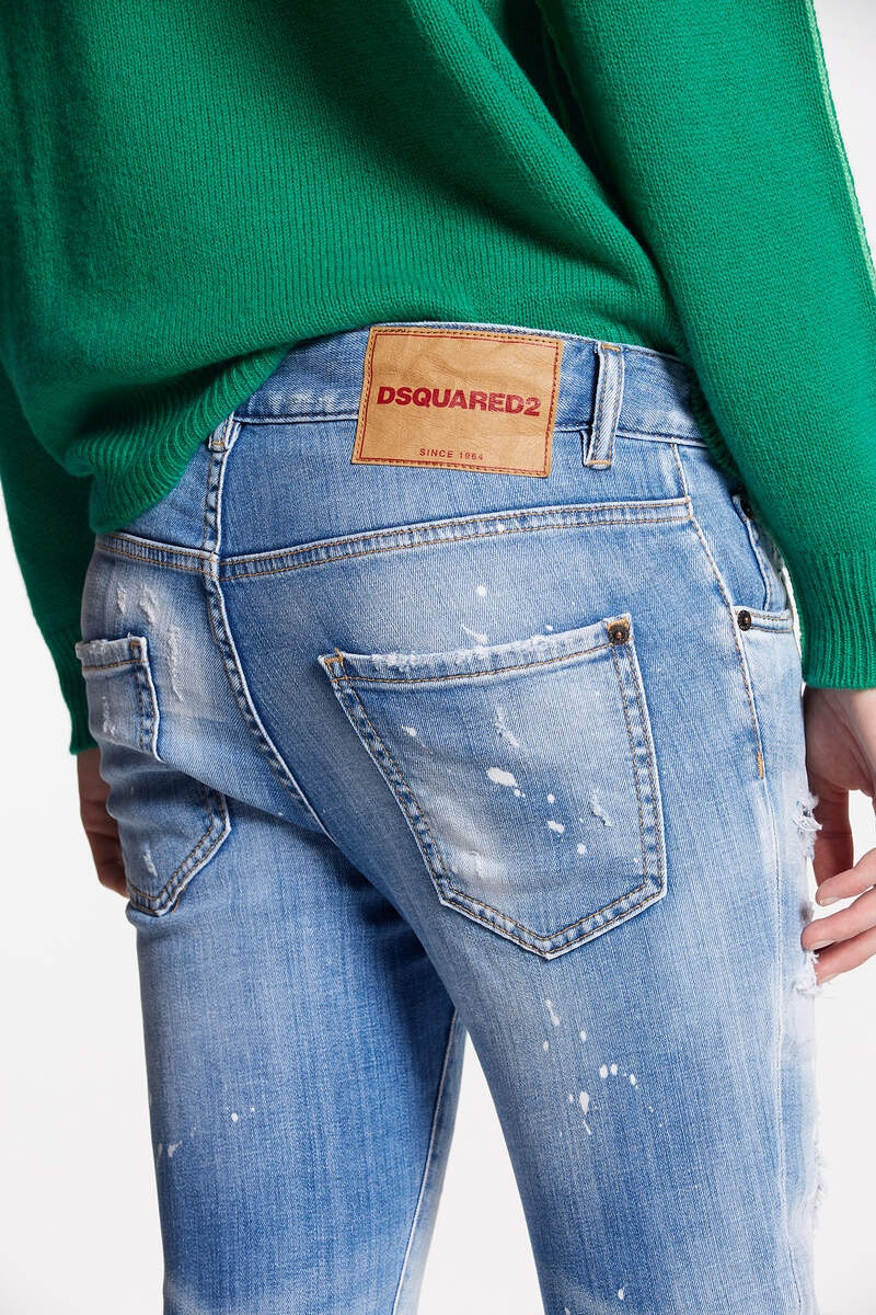 LIGHT DAN'S는 JEAN WASH COOL GIRL CROPPED JEANS를 공급했습니다 4