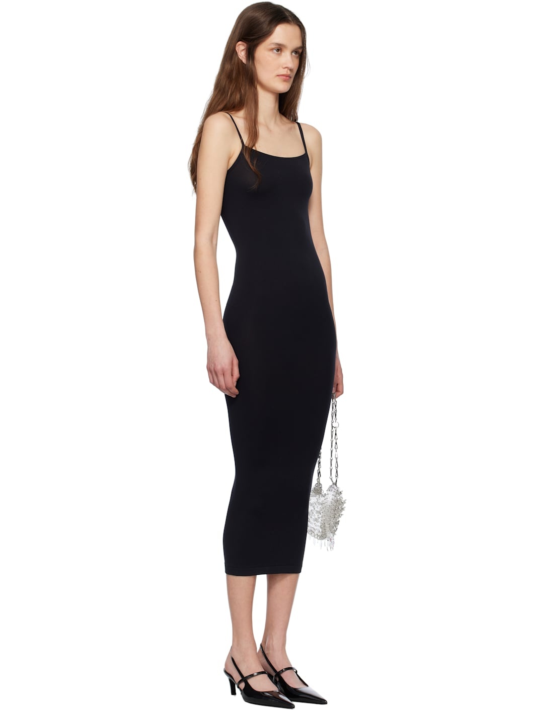 Black Strap Fatal Maxi Dress - 2