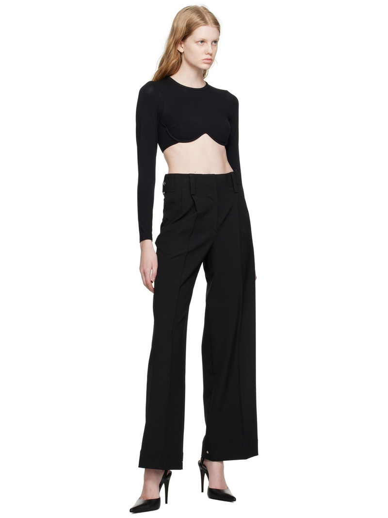 beaufille Black Ulla Trousers outlook