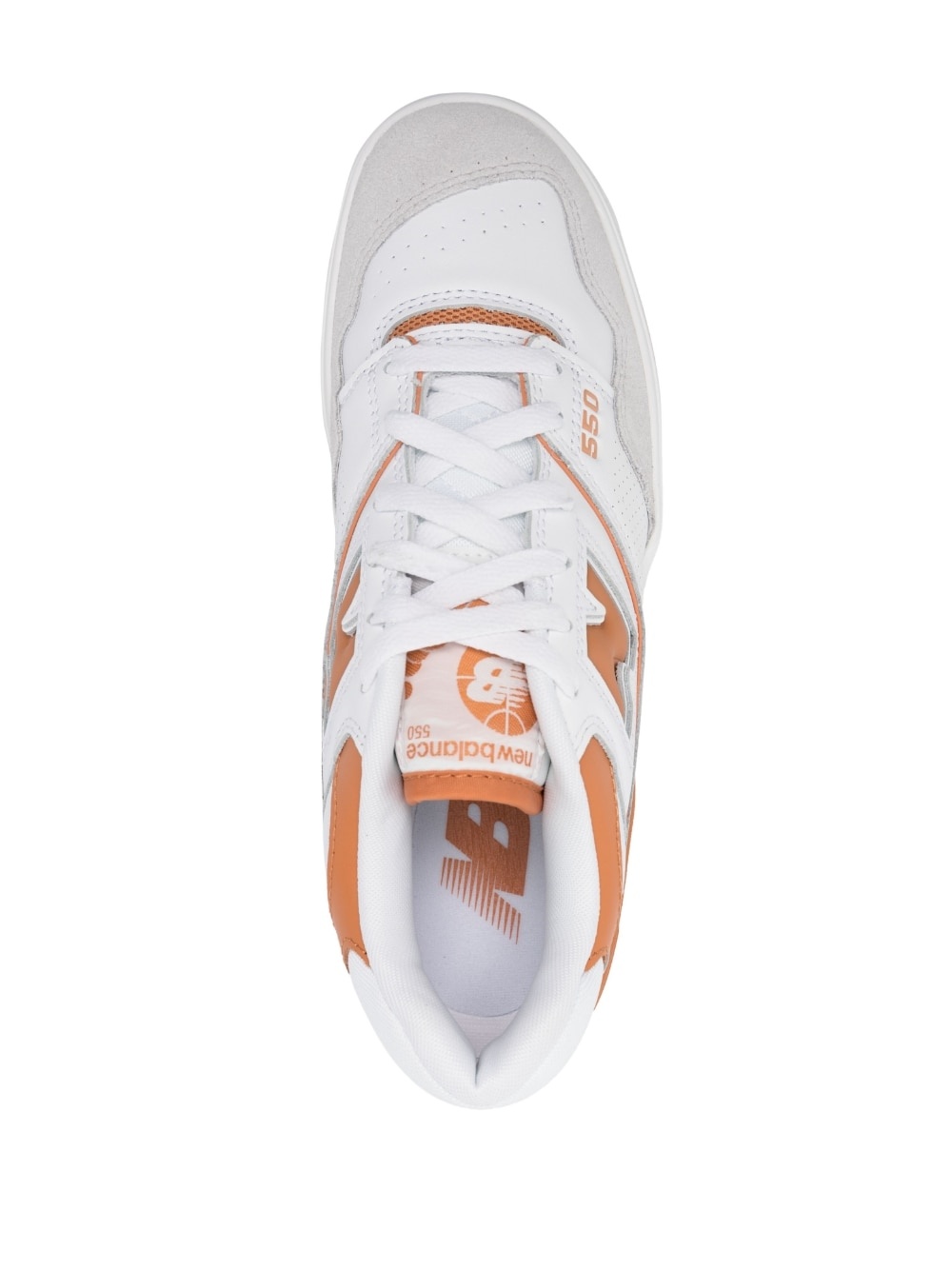 BB550 low-top leather sneakers - 4