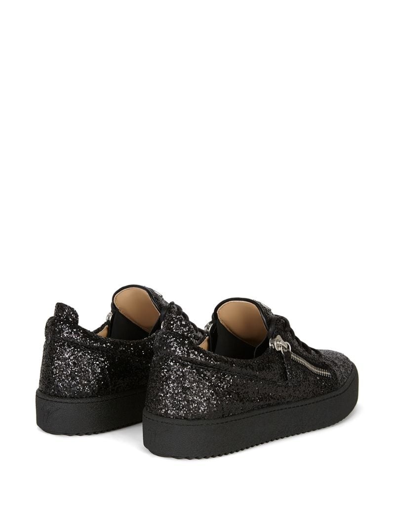 Frankie glitter low-top sneakers - 3