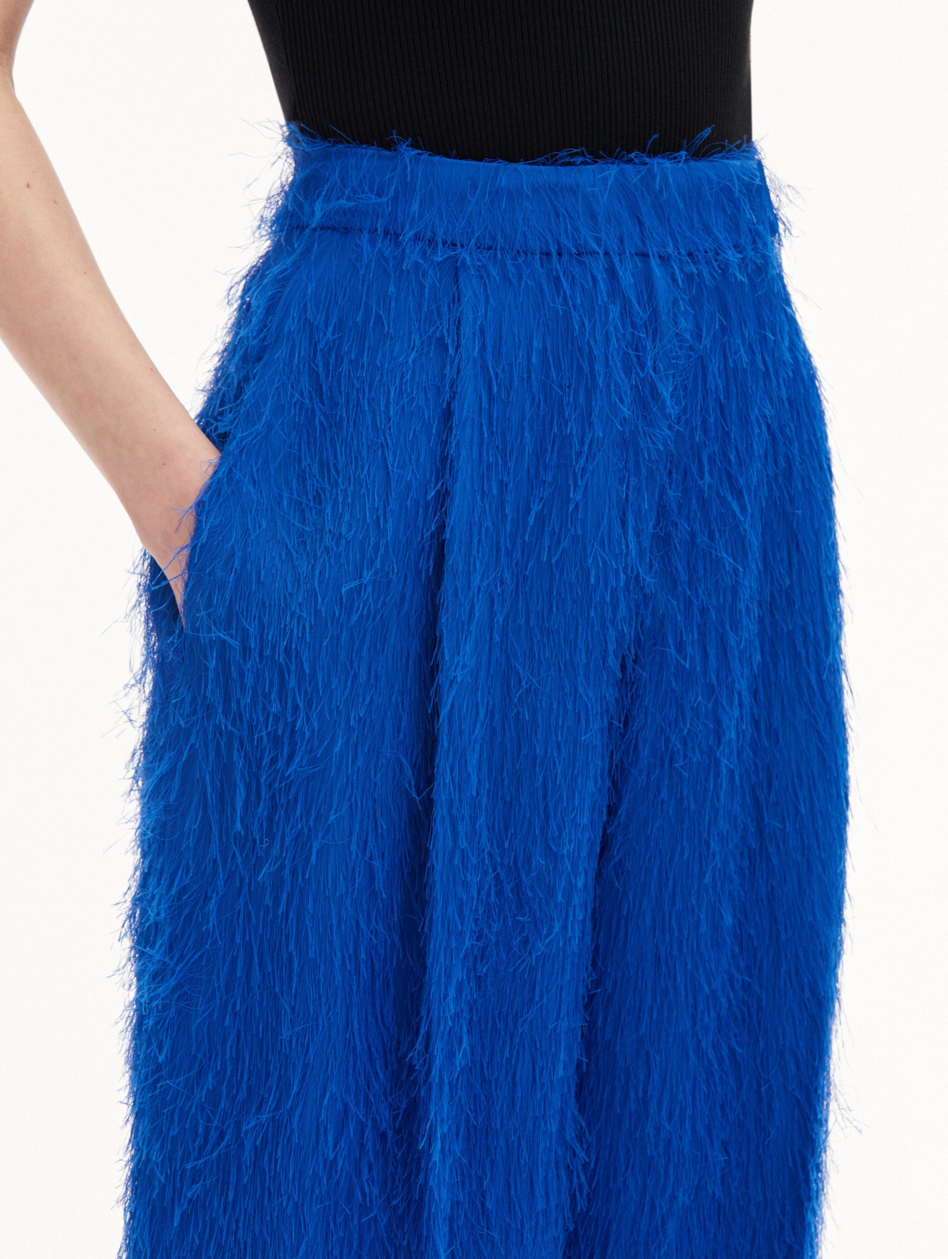 FRINGE FIL COUPÉ WIDE LEG PANT - 6