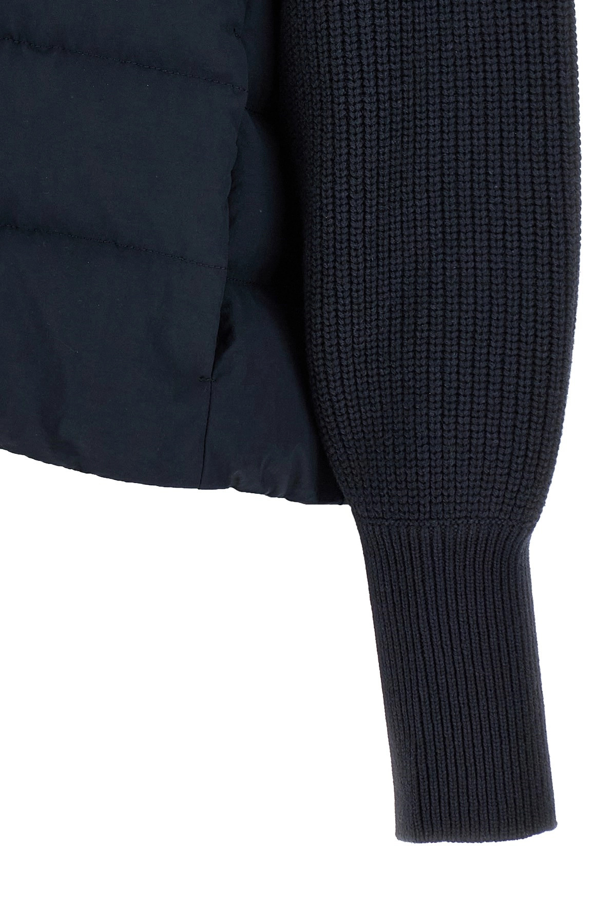 Two-material puffer jacket - 4