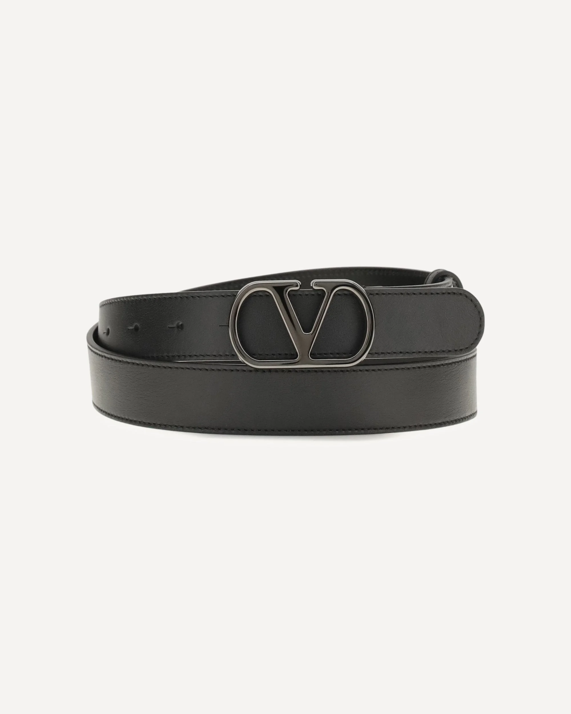 VLogo Signature leather Belt - 1