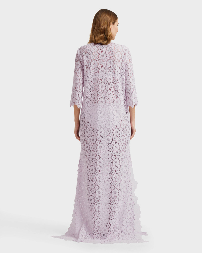 WOMEN GUIPURE KAFTAN FLOWERS LACE 3