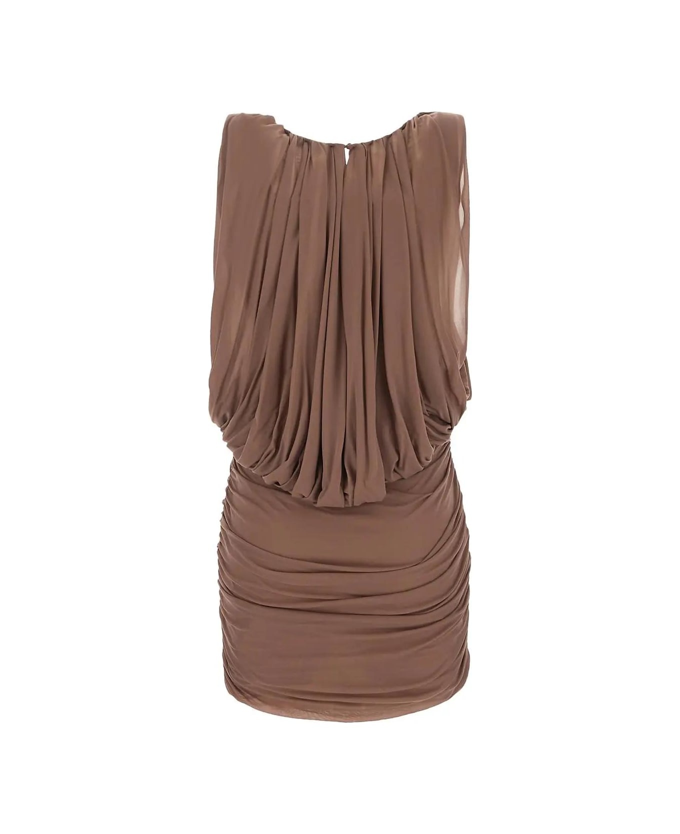 Draped Mini Dress - 2