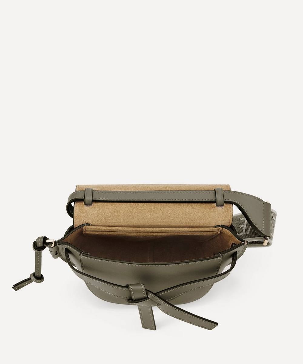 Loewe Mini Gate Leather Dual Cross-Body Bag