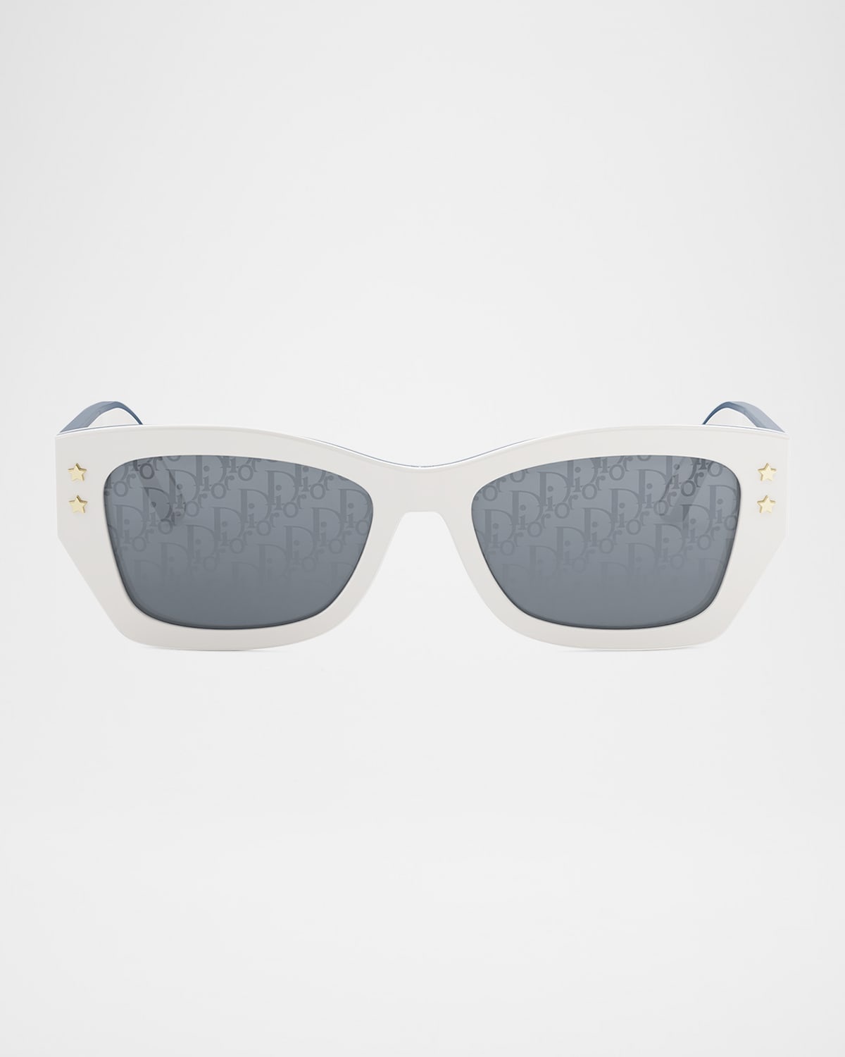 DiorPacific Two-Tone Square Sunglasses - 1