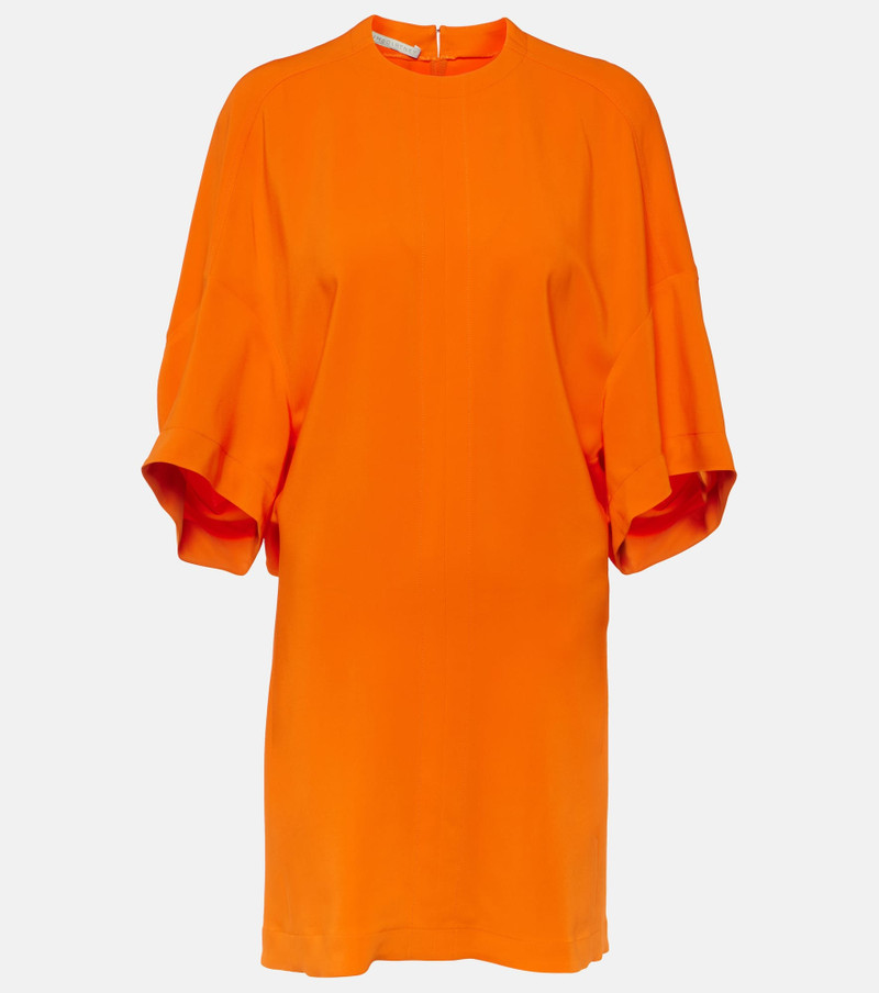 oversize-sleeve dress - 1