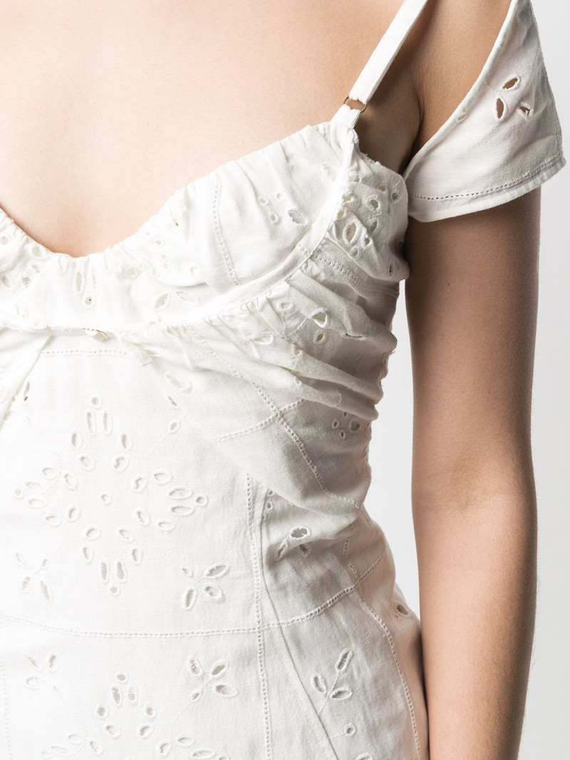 broderie anglaise midi sundress 5