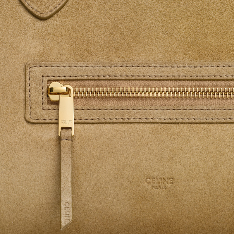 MEDIUM NEW LUGGAGE IN SUEDE CALFSKIN 5