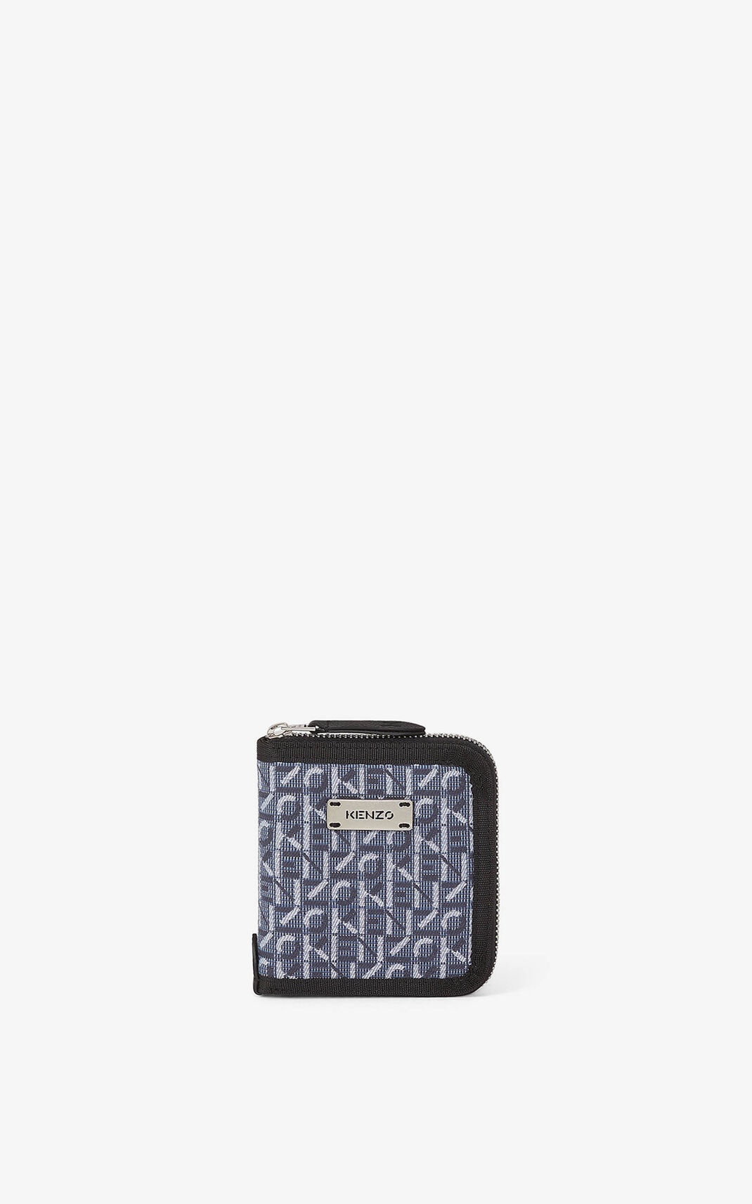 Courier small zipped jacquard wallet - 1