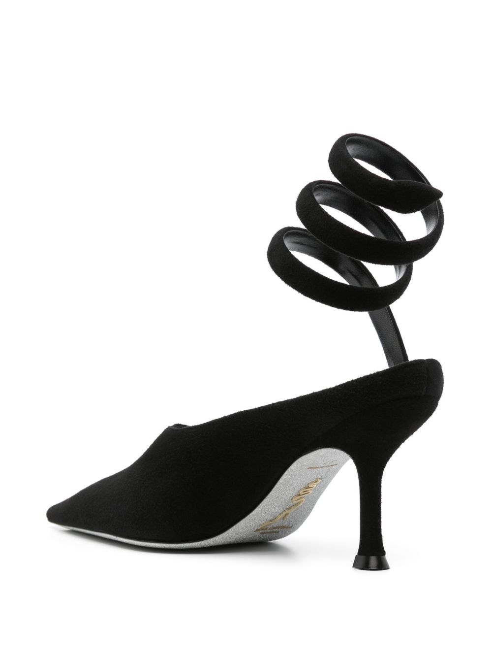 75mm suede pumps - 3