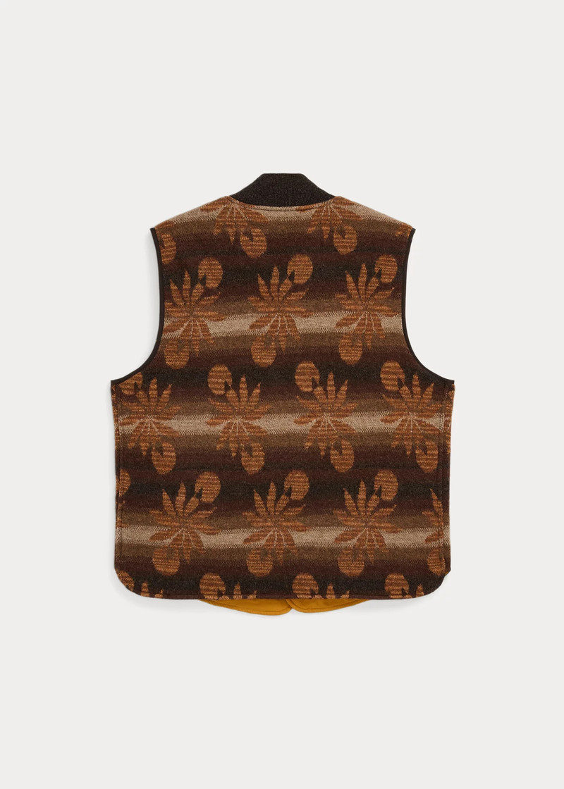 RRL by Ralph Lauren Wool-Cashmere Snap-Front Sweater Vest outlook