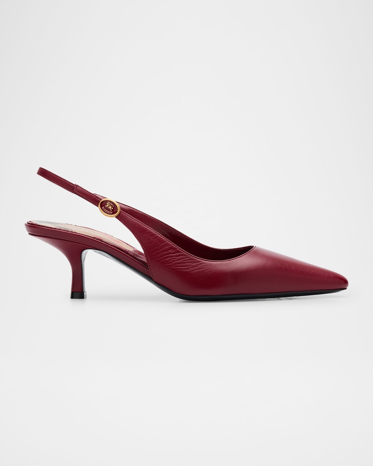 Dame Leather Slingback Pumps - 1