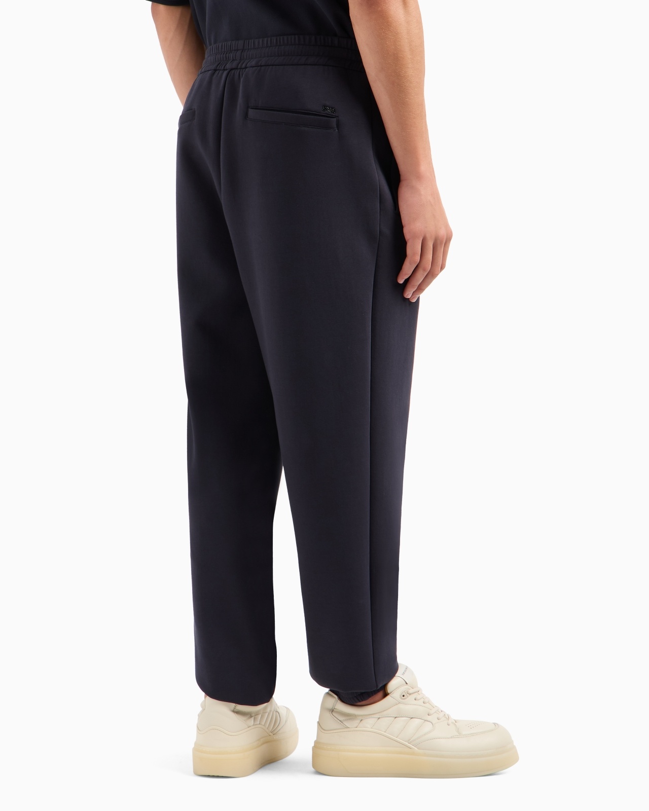 DOUBLE JERSEY DRAWSTRING JOGGERS - 3