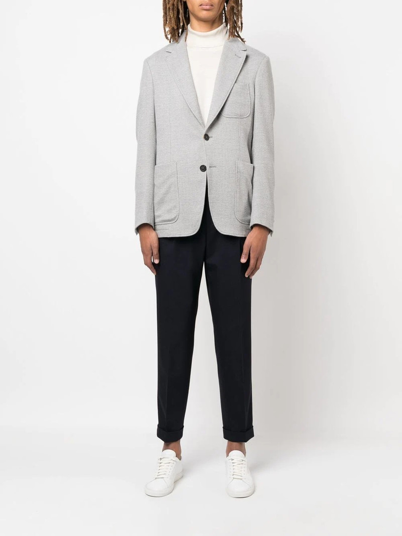 Canali single-breasted wool blazer outlook