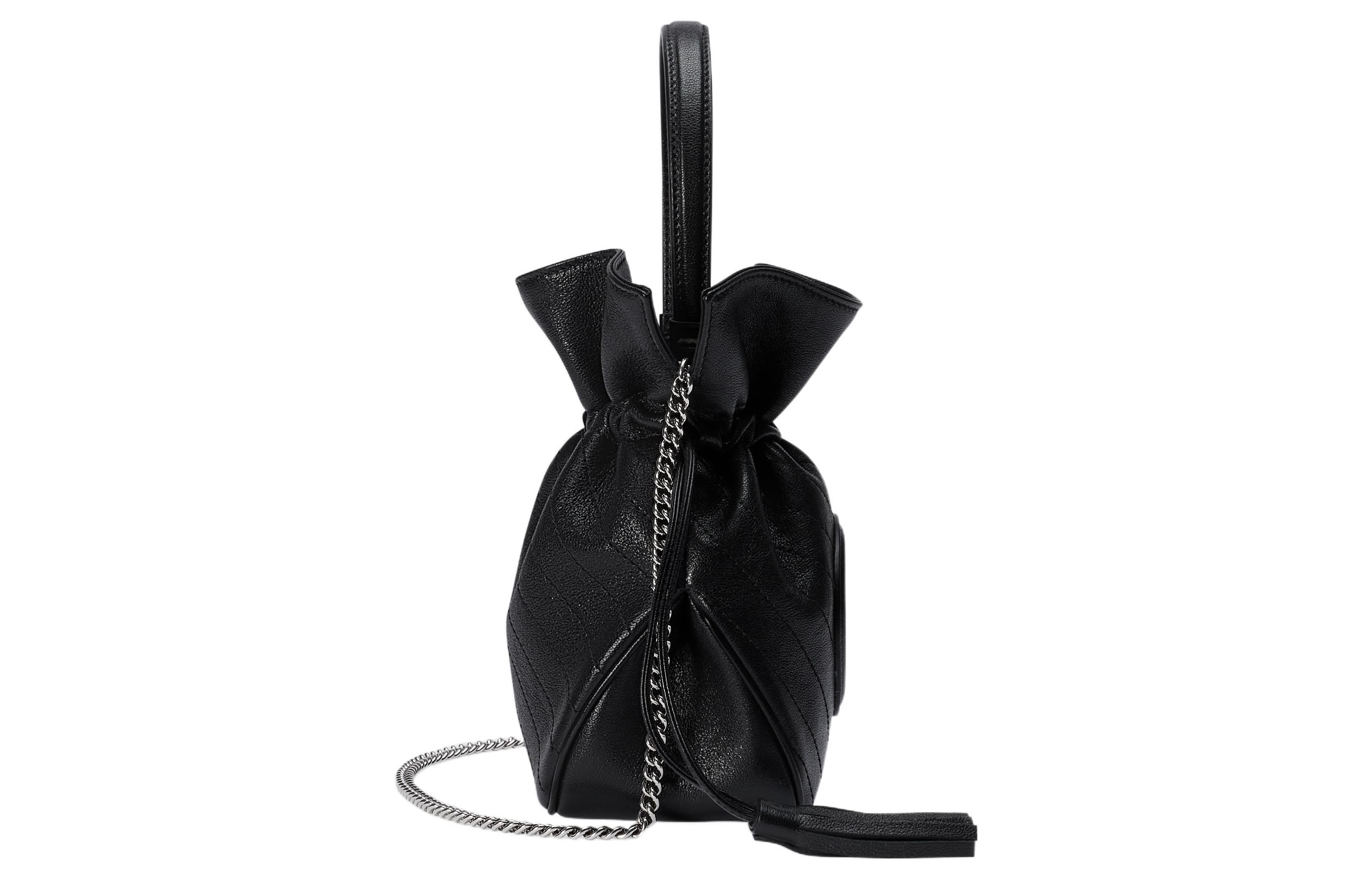 (WMNS) Gucci Blondie Mini Bucket Bag 'Black' 760313-AACP7-1000 - 4