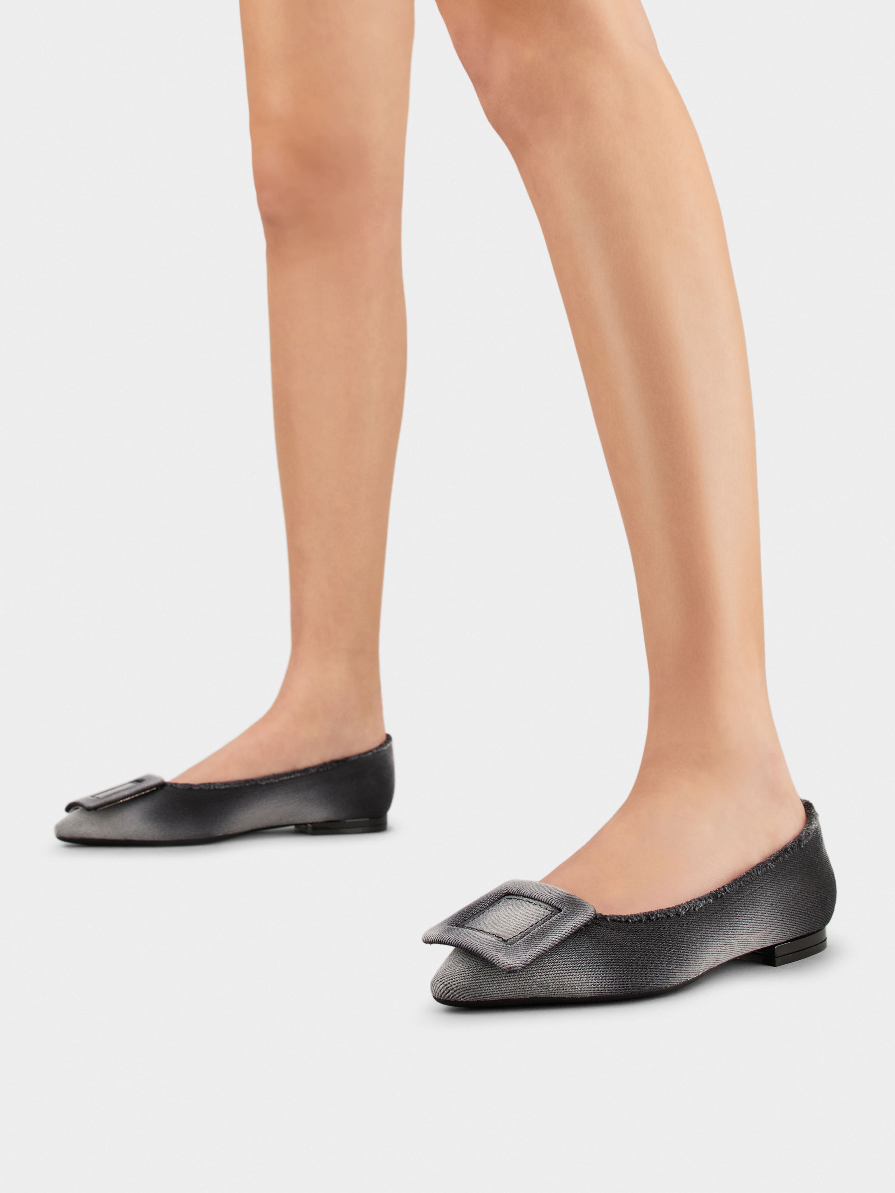 Gommettine Ballerinas in denim - 8