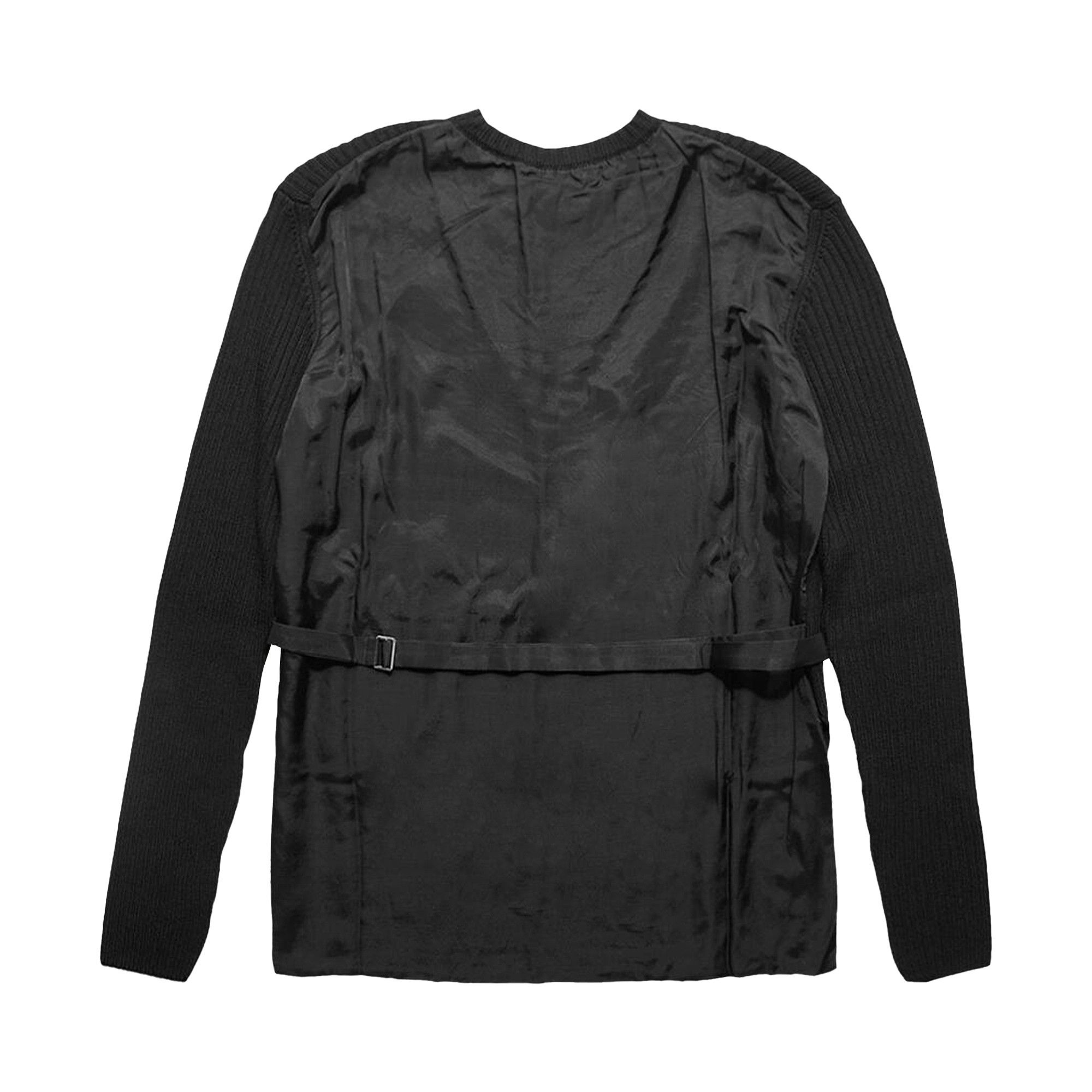 Ann Demeulemeester Thorvald Darted Sweater 'Black' - 2