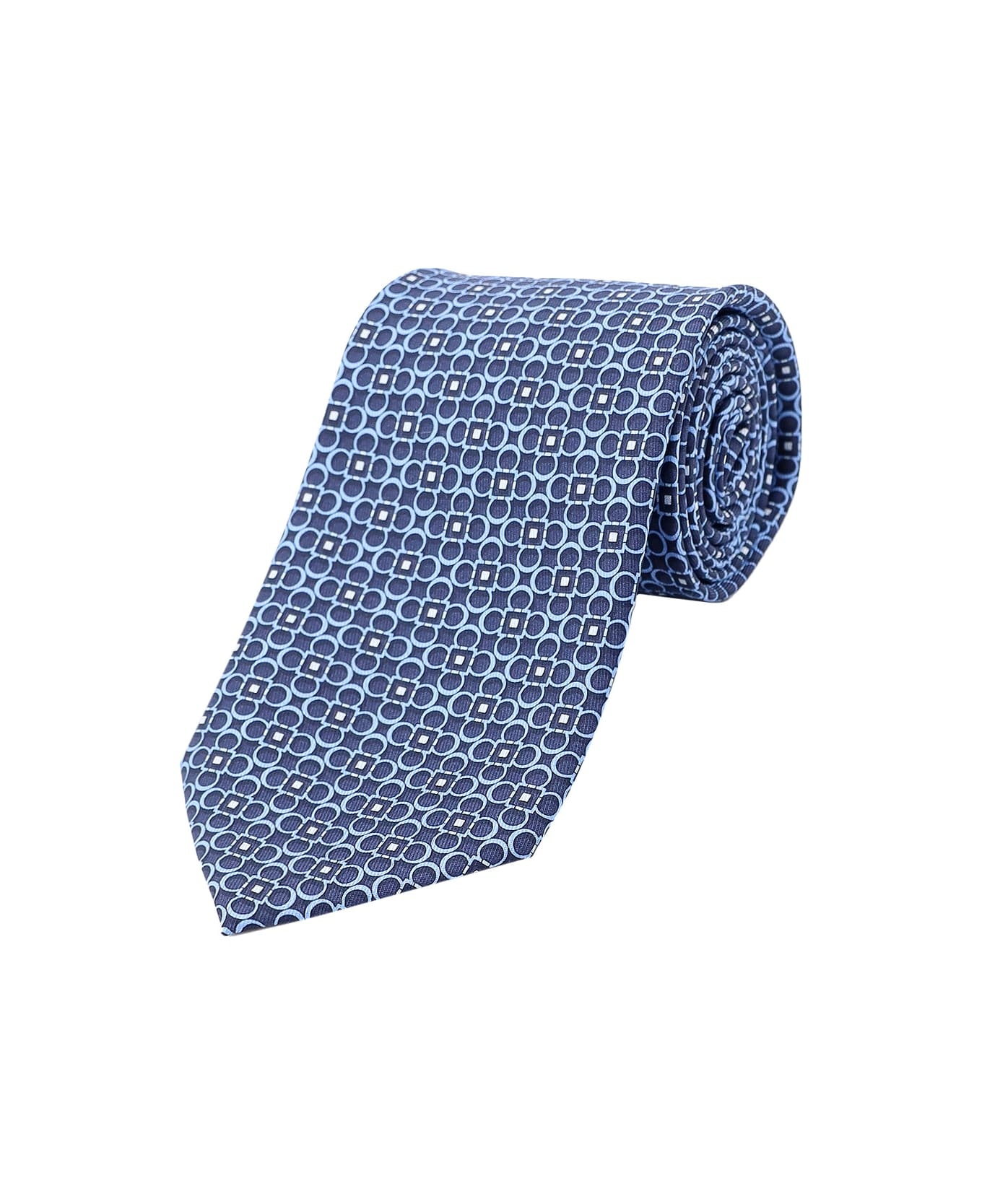 Verve Gancini Silk Tie - 1