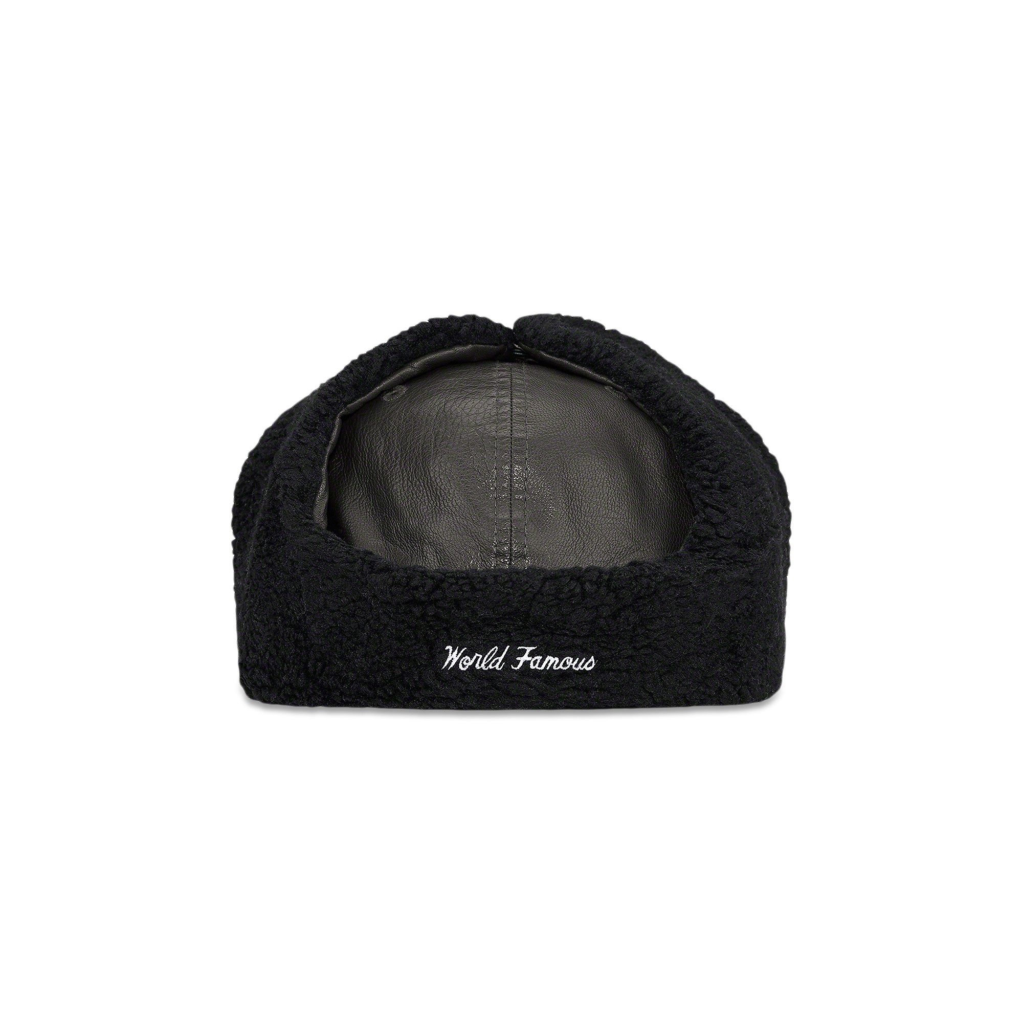 Supreme Leather Earflap Box Logo New Era 'Black' - 3