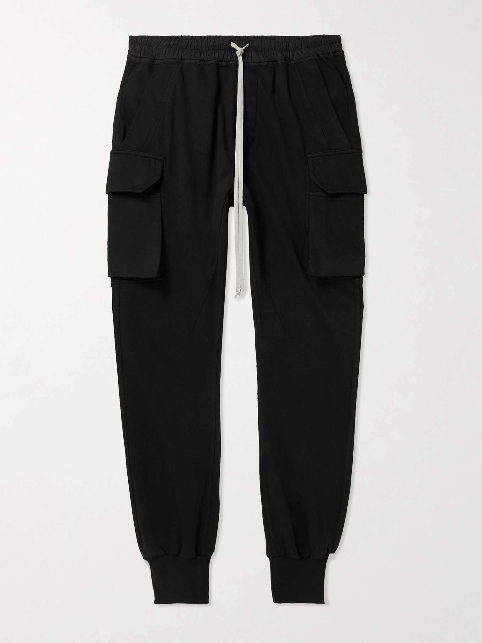 Rick Owens DRKSHDW Mastodon Tapered Cotton-Jersey Cargo