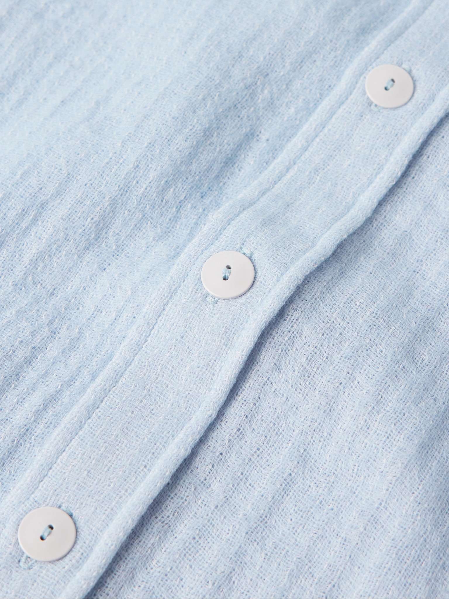 Drift Wool and Cotton-Blend Gauze Overshirt - 4