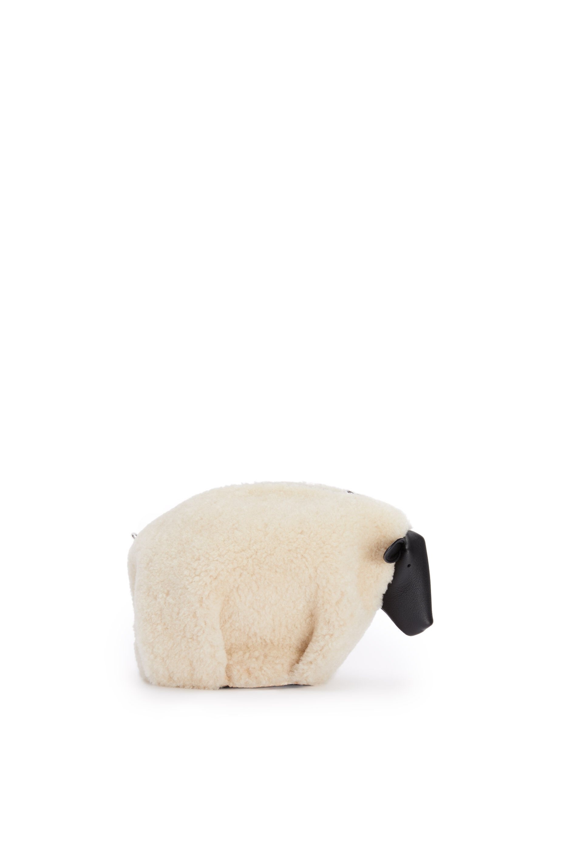 Mini Sheep bag in shearling and calfskin - 3