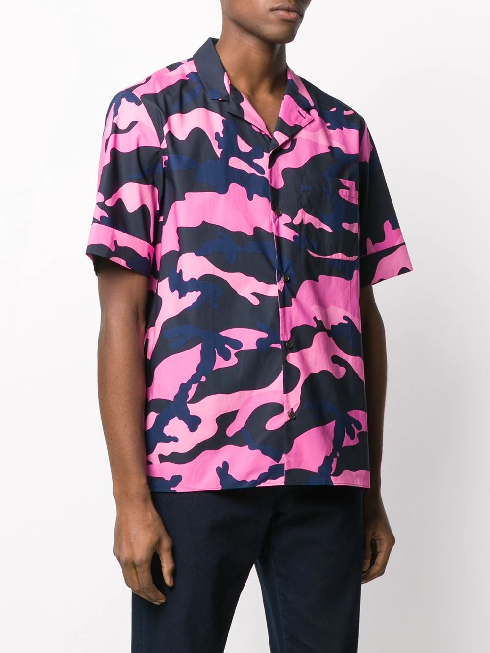 camouflage print shortsleeved shirt - 3