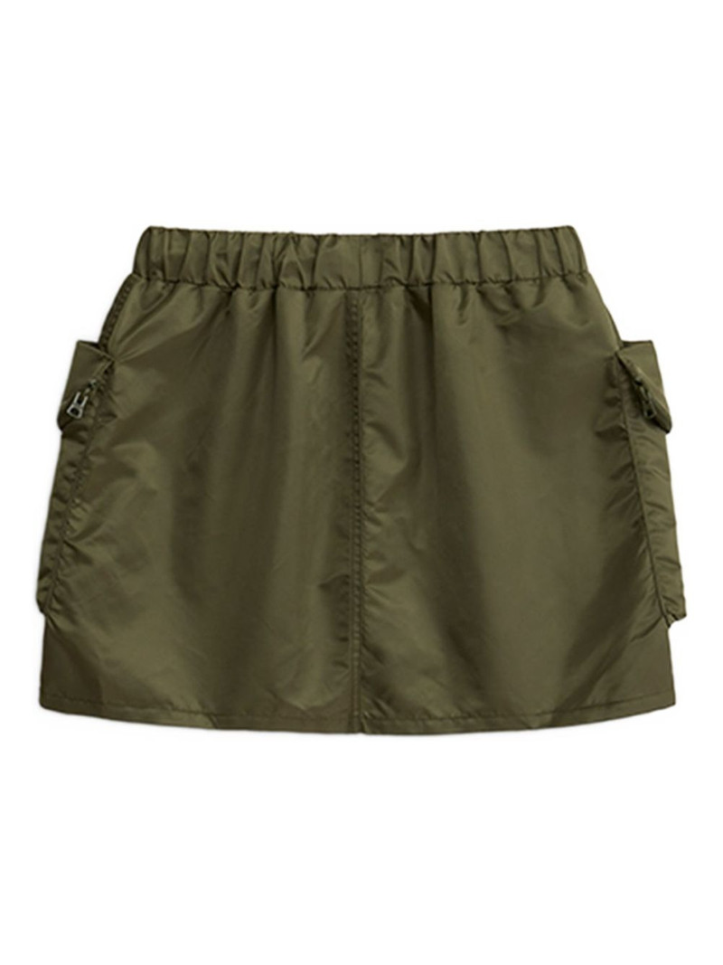 ALPHA INDUSTRIES drawstring pocket mini skirt outlook