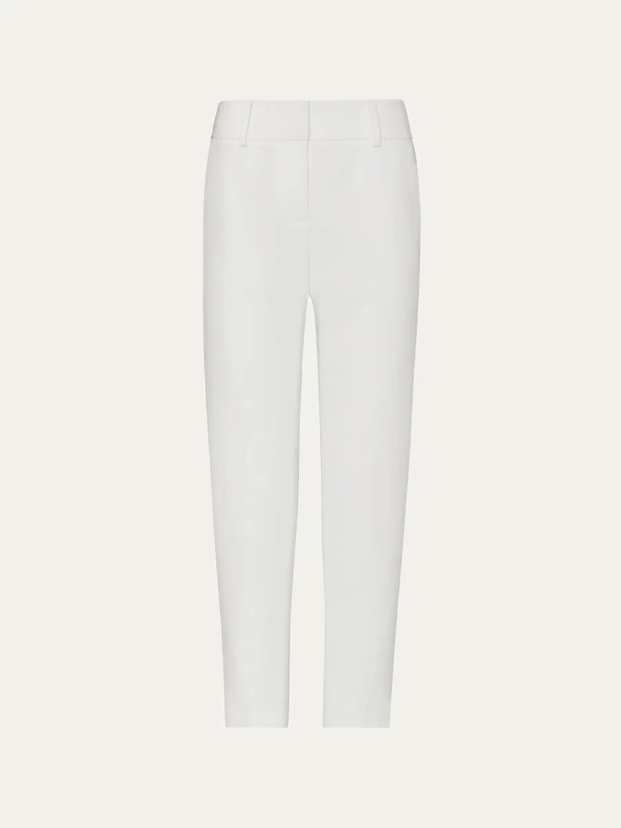 Nicola Cropped Slim Cady Pants - 1