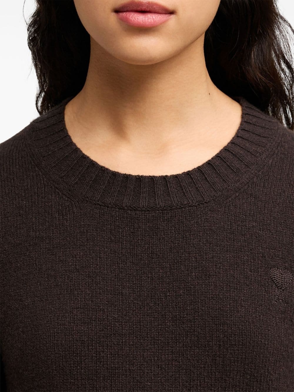 Ami de Coeur cashmere-blend jumper - 6