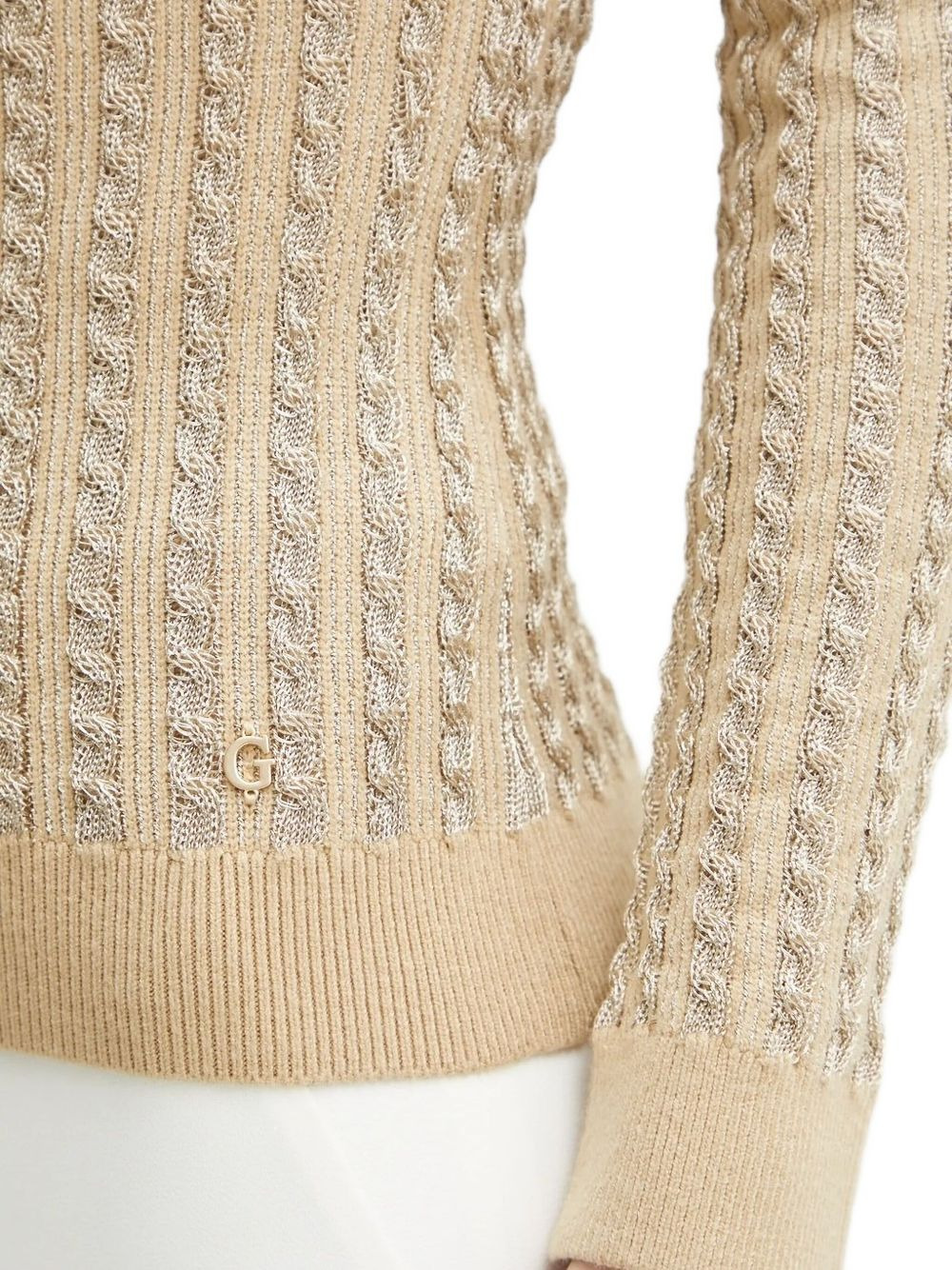 cable-knit sweater - 4