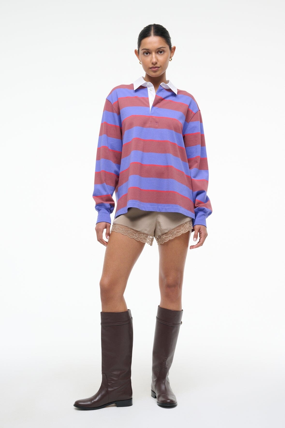 STAUD GAVIN SHIRT ATLAS RUGBY STRIPE - 5