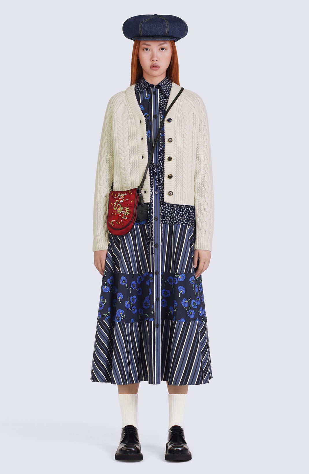 'Paris-Japan' reversible shoulder bag - 7