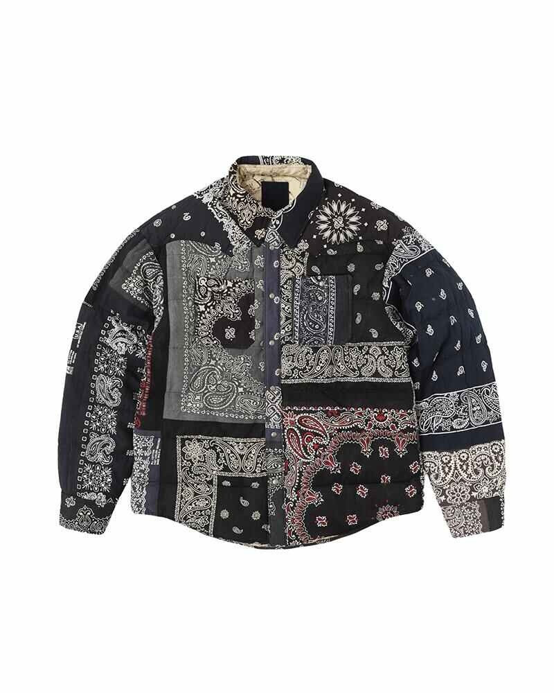 KERCHIEF DOWN JKT BLACK 1