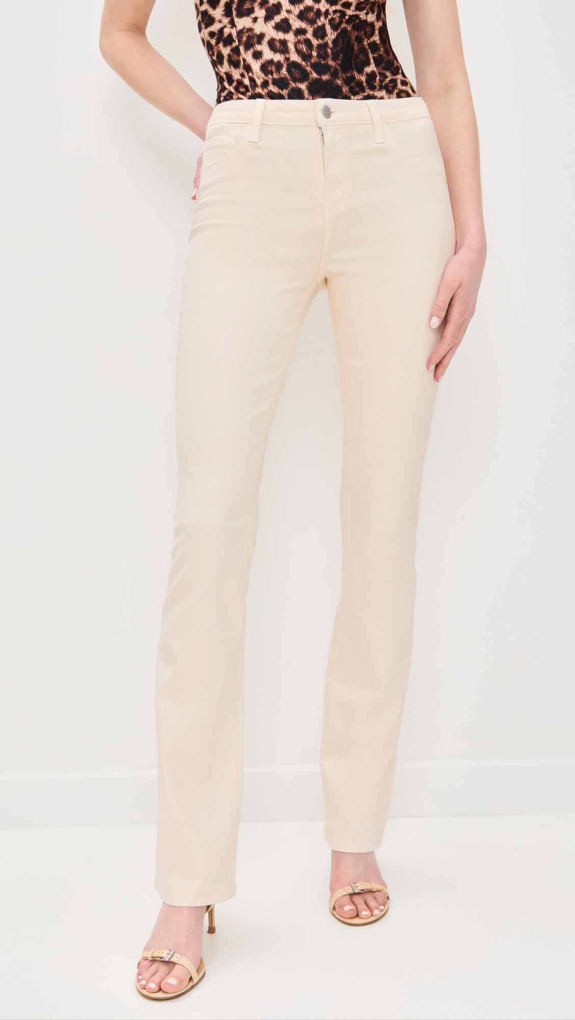 Selma High Rise Sleek Baby Boot Jeans - 1