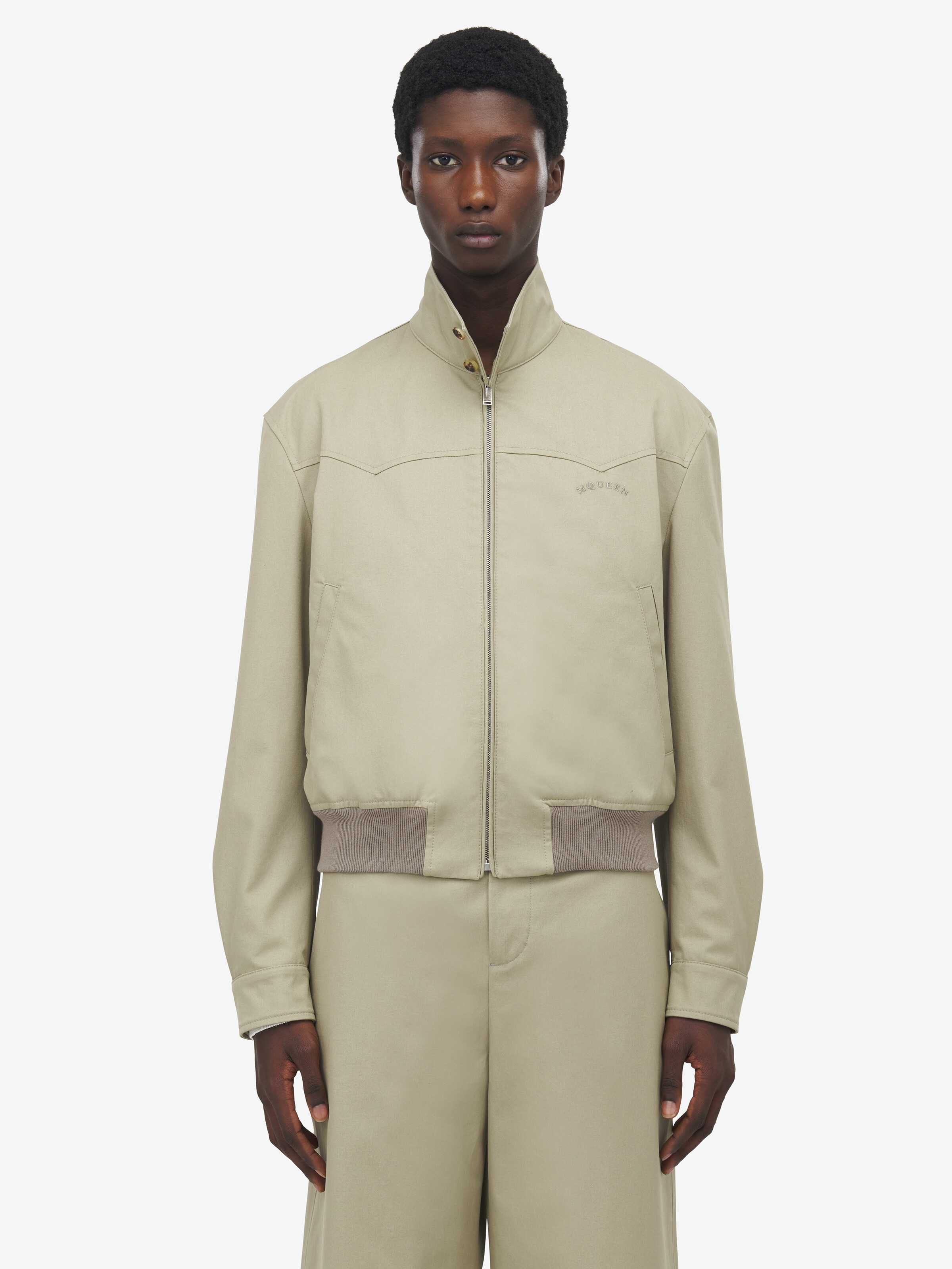 Cropped Harrington Jacket - 6