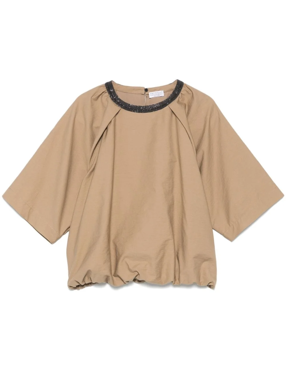 Monili chain-detail blouse - 1