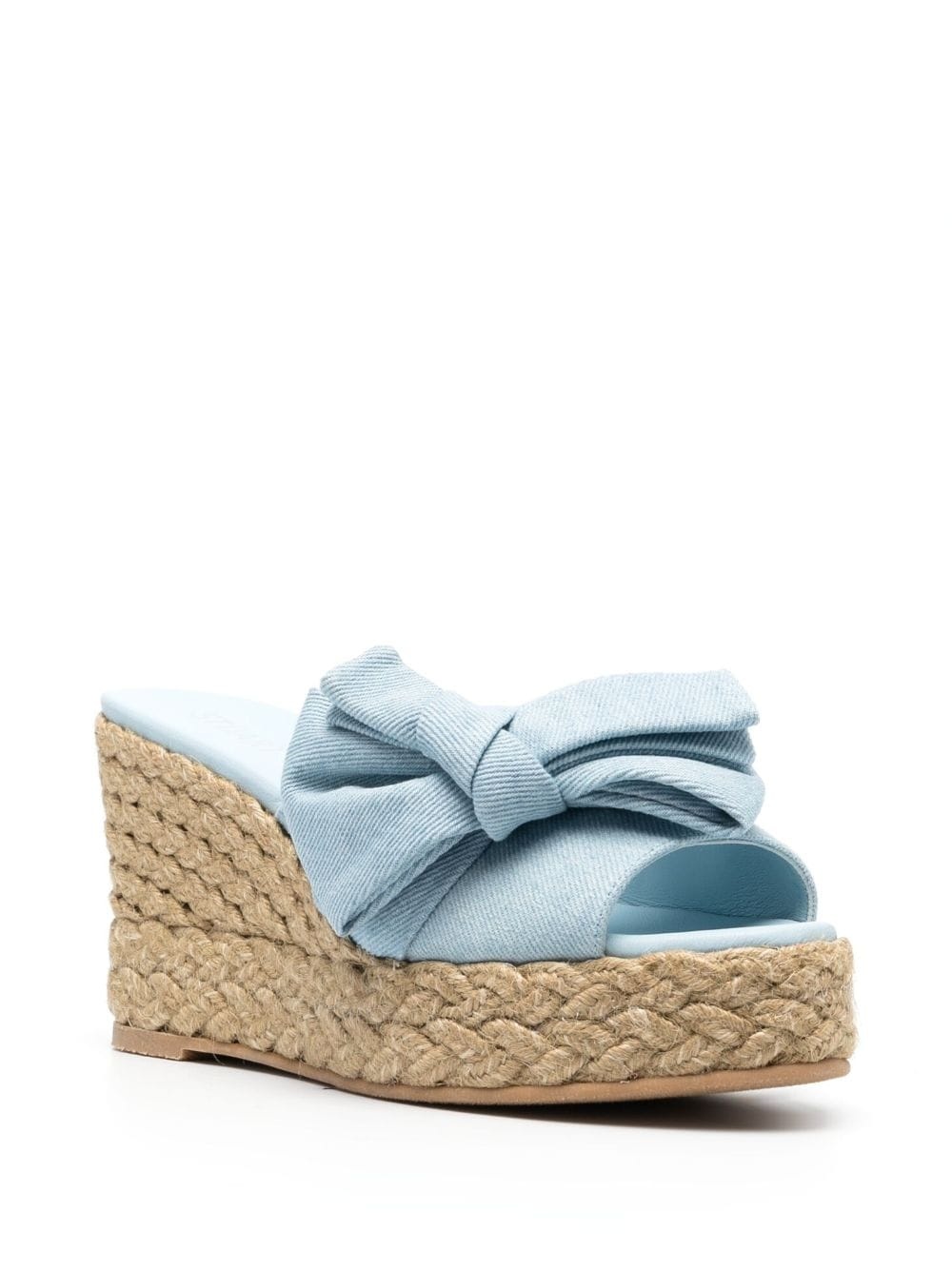 Loveknot Espadrille 100mm wedge sandals - 2