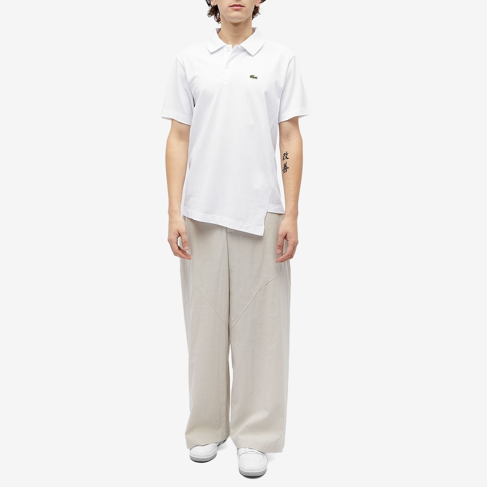 Comme des Garçons SHIRT x Lacoste Asymmetric Polo - 4