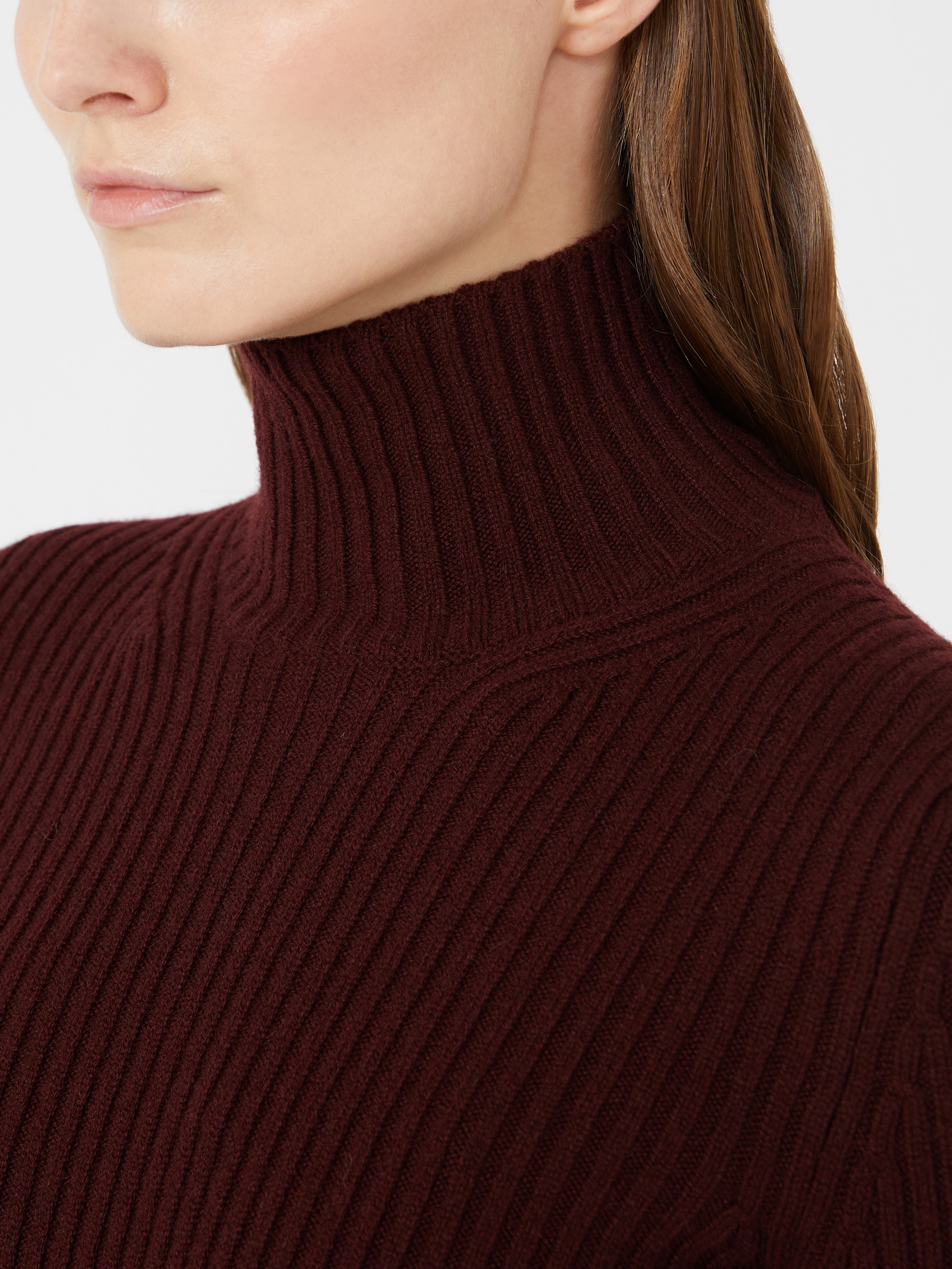 ARAL1234 Wool and cashmere ribbed turtleneck - 5