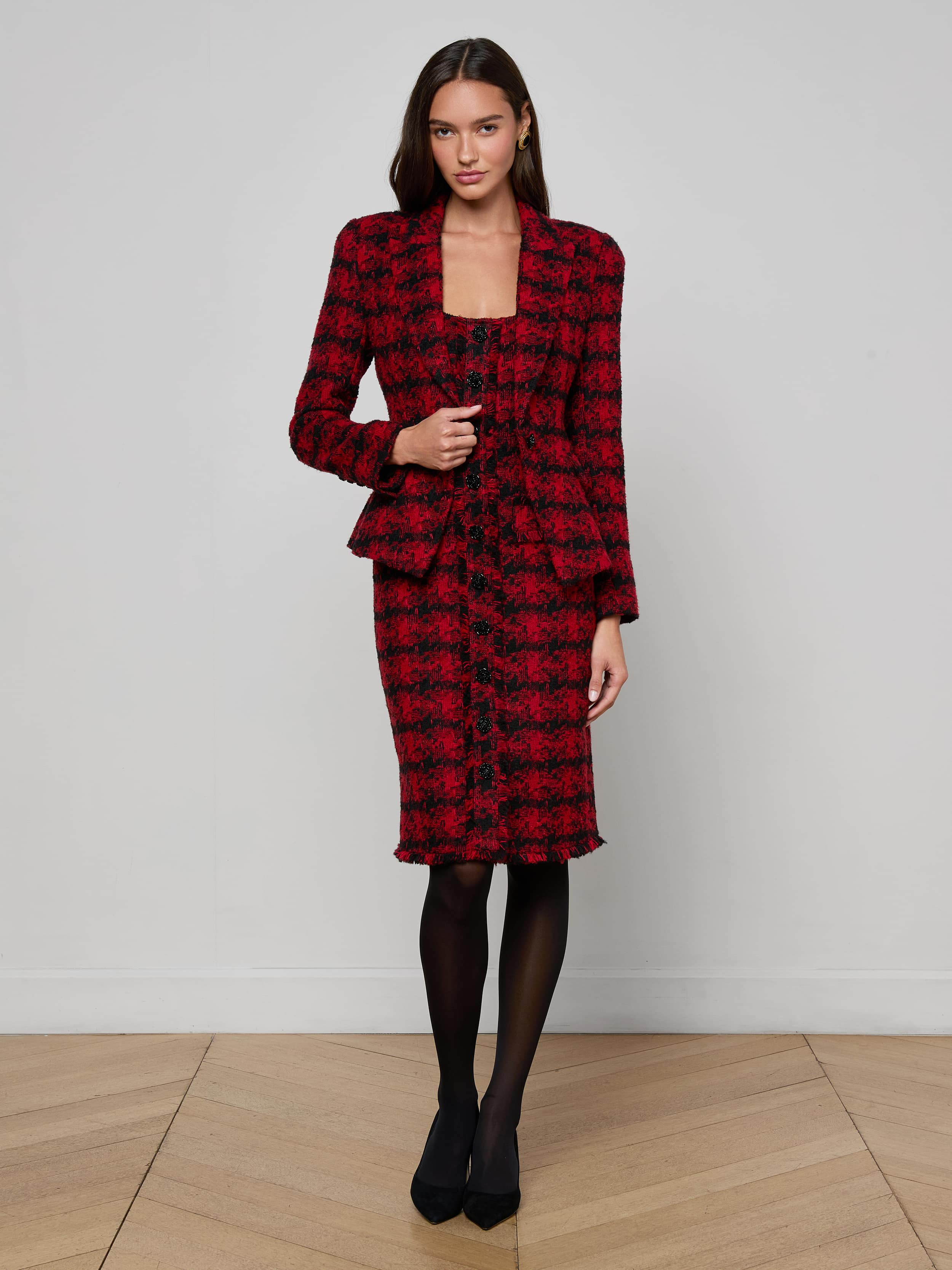 Kaisley Tweed Blazer - 4