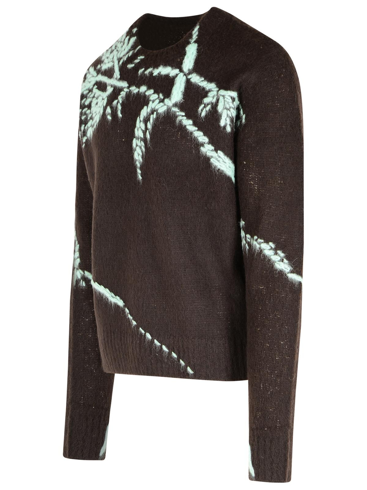 Dries Van Noten Brown Wool Blend Sweater Men - 2